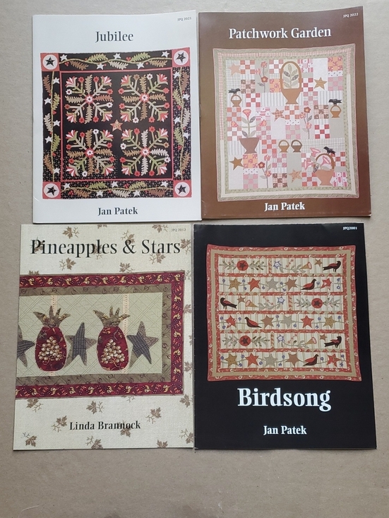 jan patek Other - Set of Four Jan PATEK Applique Quilt Pattern Booklets